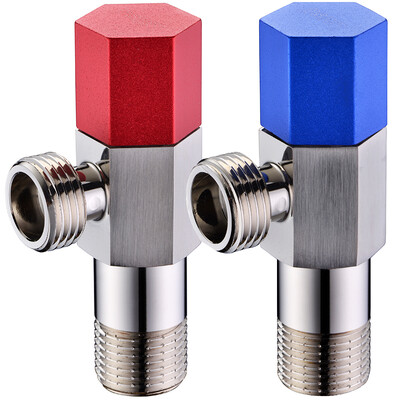 Lyle Shidan Larsd 106HC-2 full copper angle valve set thickened triangle valve eight word valve hot&cold separate water stop valve red&blue standard national standard 4 points into&out of the water outlet
Lyle Shidan Larsd 106HC-2 full copper angle valve set thickened triangle valve eight word valve hot&cold separate water stop valve red&blue standard national standard 4 points into&out of the water outlet