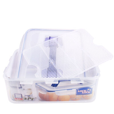 Locks&buckles portable plastic sealed storage box storage box storage box can be used as medicine box medicine box storage box storage box HPL880 transparent 48L
Locks&buckles portable plastic sealed storage box storage box storage box can be used as medicine box medicine box storage box storage box HPL880 transparent 48L