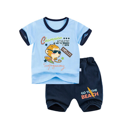 Yue Tong Lai children's suit summer boy short-sleeved T-shirt harem pants summer suit Y1921 surf monkey 110
Yue Tong Lai children's suit summer boy short-sleeved T-shirt harem pants summer suit Y1921 surf monkey 110