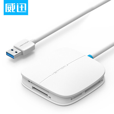 VENTION USB30 multi-function five-in-one high-speed card reader MS CF TF XD SD support OTG memory card multi-card read more 05 meters white CECWD
VENTION USB30 multi-function five-in-one high-speed card reader MS CF TF XD SD support OTG memory card multi-card read more 05 meters white CECWD