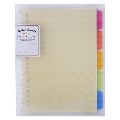 KOKUYO) light color cookies A5 20 holes 100 pages capacity loose page to send 40 pages Campus paper fine 5 color index divider page yellow WSG-RUCP12Y
KOKUYO) light color cookies A5 20 holes 100 pages capacity loose page to send 40 pages Campus paper fine 5 color index divider page yellow WSG-RUCP12Y