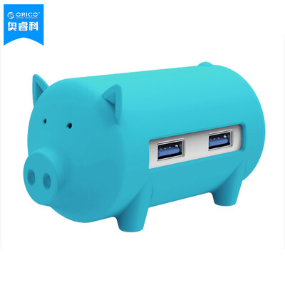 ORICO H4018-U3 Creative Pig 3 USB3.0 Splitter Laptop HUB Desktop Hub SD / TF Card Reader Blue
ORICO H4018-U3 Creative Pig 3 USB3.0 Splitter Laptop HUB Desktop Hub SD / TF Card Reader Blue