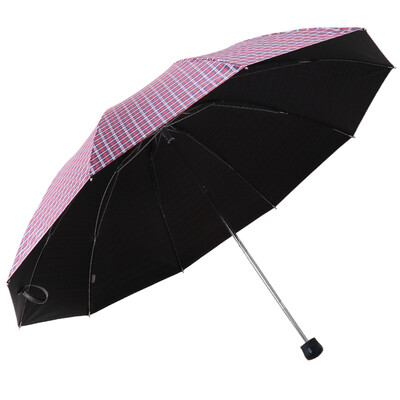 Paradise umbrella to strengthen the strengthening of the dyed weave grid stained black rubber three fold business sunny umbrella umbrella red gray 32315E 31580ELCJ
Paradise umbrella to strengthen the strengthening of the dyed weave grid stained black rubber three fold business sunny umbrella umbrella red gray 32315E 31580ELCJ