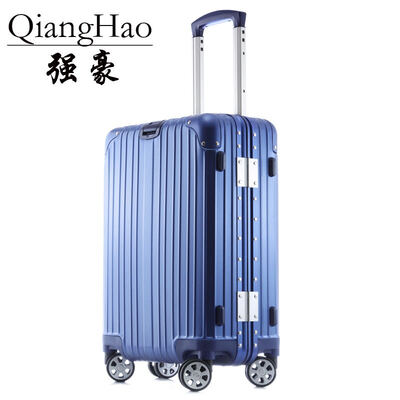 QiangHao 20"24"29 inch 100% pure Aluminum Alloy pull rod suitcase TSA customs lock silent universal wheel hard metal luggage
QiangHao 20"24"29 inch 100% pure Aluminum Alloy pull rod suitcase TSA customs lock silent universal wheel hard metal luggage