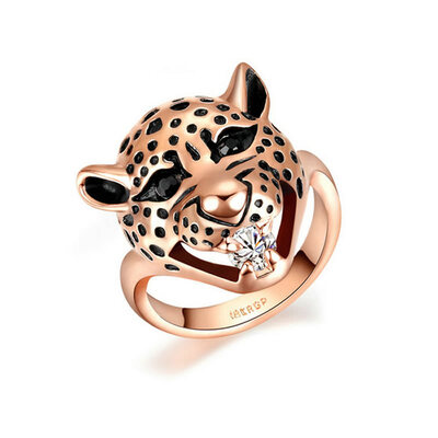 Yoursfs Rings Gold-Tone Leopard Head Fashion austrian crystal 18 K Rose Gold Plated Use Austria Elements Crystal Charm Party Ri
Yoursfs Rings Gold-Tone Leopard Head Fashion austrian crystal 18 K Rose Gold Plated Use Austria Elements Crystal Charm Party Ri