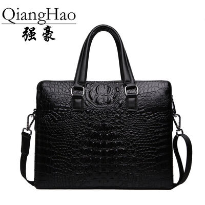 QiangHao Genuine Leather Men Bags Fashion Crocodile Pattern Man Crossbody Shoulder Bag Mens Small Briefcase Men Clutch Bags
QiangHao Genuine Leather Men Bags Fashion Crocodile Pattern Man Crossbody Shoulder Bag Mens Small Briefcase Men Clutch Bags