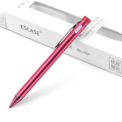 ESCASE Apple iPad capacitive pen stylus compatible with Microsoft Surface / Huawei / Samsung Tablet PC mobile phone smart touch rechargeable business enjoyment version of the Chinese red
ESCASE Apple iPad capacitive pen stylus compatible with Microsoft Surface / Huawei / Samsung Tablet PC mobile phone smart touch rechargeable business enjoyment version of the Chinese red
