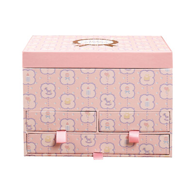 Nakabayashi pink baby storage box handmade paper box items sorting / baby gift box cosmetics storage box BMB-301-P
Nakabayashi pink baby storage box handmade paper box items sorting / baby gift box cosmetics storage box BMB-301-P