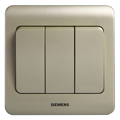 Siemens (SIEMENS) 5TA02361CC133 three open dual control remote switch socket (gold brown
Siemens (SIEMENS) 5TA02361CC133 three open dual control remote switch socket (gold brown