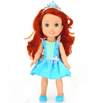 

Дисней (Disney) девочки играть дома детские игрушки, кукла Барби кукла куклы костюм подарок модель игрушка дня рождения девочка русалка принцесса Ариэль ребенок 75121