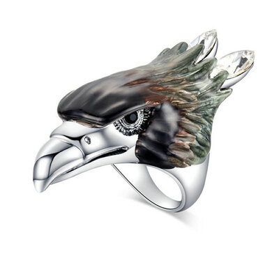 Yoursfs@ Vintage Punk silver eagle Stylish wholesale various styles Gold Plating punk ring eagle hawk jewelry
Yoursfs@ Vintage Punk silver eagle Stylish wholesale various styles Gold Plating punk ring eagle hawk jewelry