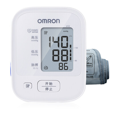 Omron OMRON electronic blood pressure monitor U12 intelligent home upper arm blood pressure measuring instruments
Omron OMRON electronic blood pressure monitor U12 intelligent home upper arm blood pressure measuring instruments