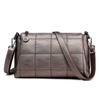 Fashion Women Genuine Leather Plaid Messenger Hand Bag Ladies High Quality Sheepskin Sac a Main Shoulder Bags Women Crossbody Bag
Fashion Women Genuine Leather Plaid Messenger Hand Bag Ladies High Quality Sheepskin Sac a Main Shoulder Bags Women Crossbody Bag
