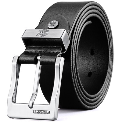 Seven wolves men&39s leather first layer of leather fashion casual buckle buckle belt P0701435-301 black
Seven wolves men&39s leather first layer of leather fashion casual buckle buckle belt P0701435-301 black