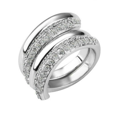Yoursfs@ Anillos Mujer Double Ring For Women Rhinestone Ring Opening Gold Plating Full Crystal Rhinestone Ring
Yoursfs@ Anillos Mujer Double Ring For Women Rhinestone Ring Opening Gold Plating Full Crystal Rhinestone Ring