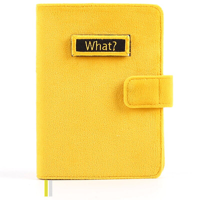Kinbor velvet section A6 handbook book schedule notebook stationery notebook avant-garde DTB6156
Kinbor velvet section A6 handbook book schedule notebook stationery notebook avant-garde DTB6156