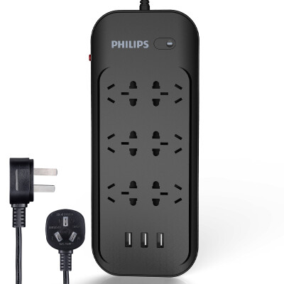 Philips (PHILIPS) новый национальный стандарт 3usb2.4A 6 1,8 м розетка молниезащиты / защита от перегрузки / защиты дверная вставка штепсельная вилка / перетаскиваемая плата SPS5612K / 93
Philips (PHILIPS) новый национальный стандарт 3usb2.4A 6 1,8 м розетка молниезащиты / защита от перегрузки / защиты дверная вставка штепсельная вилка / перетаскиваемая плата SPS5612K / 93