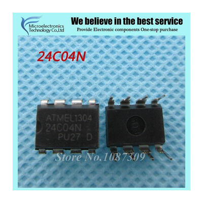 10PCS free shipping AT24C04N 24C04N 24C04 AT24N04 DIP-8 EEPROM (512x8) 4K 1.8-5.5 new original
10PCS free shipping AT24C04N 24C04N 24C04 AT24N04 DIP-8 EEPROM (512x8) 4K 1.8-5.5 new original