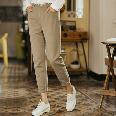 Yiman INMAN 2017 autumn new waist nine points leisure loose net color nine points pants 1873094017 shallow khaki M
Yiman INMAN 2017 autumn new waist nine points leisure loose net color nine points pants 1873094017 shallow khaki M