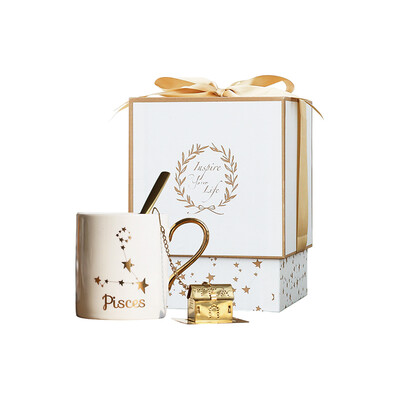 Jingdong Supermarket Yizi home twelve constellations creative ceramic mug pisces coffee cup send girls boys girlfriends gift birthday gift set with spoon
Jingdong Supermarket Yizi home twelve constellations creative ceramic mug pisces coffee cup send girls boys girlfriends gift birthday gift set with spoon