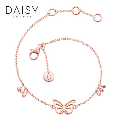 Daisy London British good series of good luck 925 silver bracelet butterfly good edge rose gold bracelet
Daisy London British good series of good luck 925 silver bracelet butterfly good edge rose gold bracelet