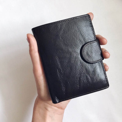DALFR Genuine Leather Wallets for Men Card Holder Male Short Wallet Cowhide Hasip Style Fashion Money Coin Purse for Men
DALFR Genuine Leather Wallets for Men Card Holder Male Short Wallet Cowhide Hasip Style Fashion Money Coin Purse for Men