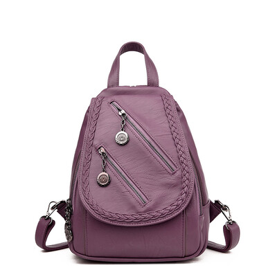 Designer High Quality Genuine Leather Women Vintage Sheepskin Solid School Bags Mochilas Mujer 2017 Backpacks For Teenage Girls
Designer High Quality Genuine Leather Women Vintage Sheepskin Solid School Bags Mochilas Mujer 2017 Backpacks For Teenage Girls