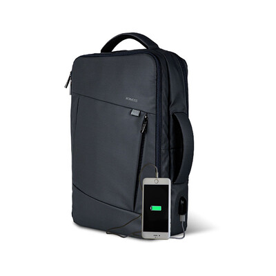ROMOSS (ROMOSS) BP01 new charge shoulder bag 15.6 inch men and women general business casual waterproof backpack black
ROMOSS (ROMOSS) BP01 new charge shoulder bag 15.6 inch men and women general business casual waterproof backpack black