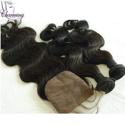 Charming Hair Malaysian Virgin Human Hair Weft 3PCS Lot Body Wave Hair Bundles With Lace Closure 4x4 Silk Base Closure Hidden Kno
Charming Hair Malaysian Virgin Human Hair Weft 3PCS Lot Body Wave Hair Bundles With Lace Closure 4x4 Silk Base Closure Hidden Kno
