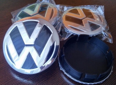

4 шт x 60 мм центр колеса логотип VW колпаки замена Термоаппликации Cap хаб Skoda OZ