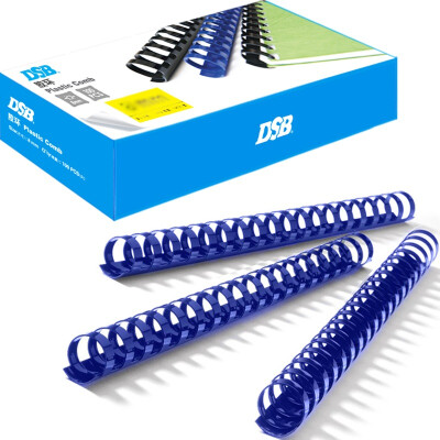 DSB ultra-tough binding apron blue 21 holes 12mm binding 95 pages 100 box binding glue ring hose
DSB ultra-tough binding apron blue 21 holes 12mm binding 95 pages 100 box binding glue ring hose