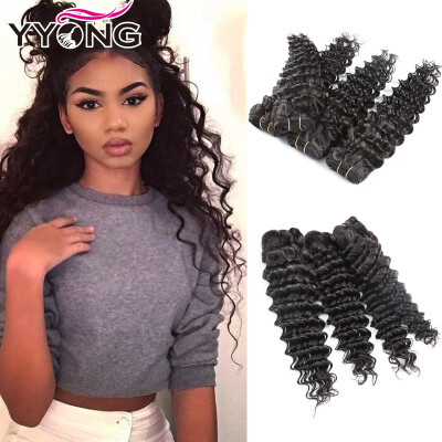 YYONG Hair Company Brazilian Deep Wave 4 Bundles 8-30 Inch For Sales Wet And Wavy Virgin Brazilian Hair 4 Bundles Cheap Human Hair
YYONG Hair Company Brazilian Deep Wave 4 Bundles 8-30 Inch For Sales Wet And Wavy Virgin Brazilian Hair 4 Bundles Cheap Human Hair