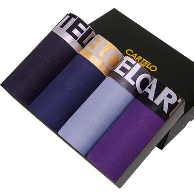 CARTELO Men&39s underwear U lacquer bag flat angle pants cotton breathable underwear male 4 gift box installed 180105
CARTELO Men&39s underwear U lacquer bag flat angle pants cotton breathable underwear male 4 gift box installed 180105