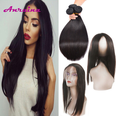360 Full Lace Frontal With Brazilian Bundles Straight Human Hair With 360 Lace Frontal Hair Weaves And Frontal With Baby Hair
360 Full Lace Frontal With Brazilian Bundles Straight Human Hair With 360 Lace Frontal Hair Weaves And Frontal With Baby Hair