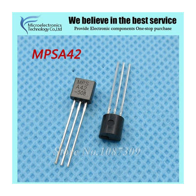 100pcs free shipping MPSA42 A42 TO-92 Bipolar Transistors - BJT 500mA 300V NPN new original
100pcs free shipping MPSA42 A42 TO-92 Bipolar Transistors - BJT 500mA 300V NPN new original