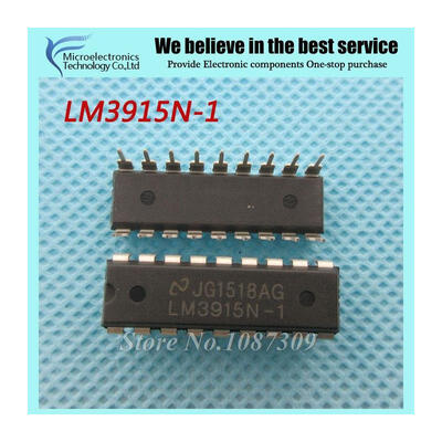 10pcs free shipping LM3915N-1 LM3915N LM3915 DIP-18 LED Lighting Drivers DOT/BAR DISPLAY DRVR new original
10pcs free shipping LM3915N-1 LM3915N LM3915 DIP-18 LED Lighting Drivers DOT/BAR DISPLAY DRVR new original