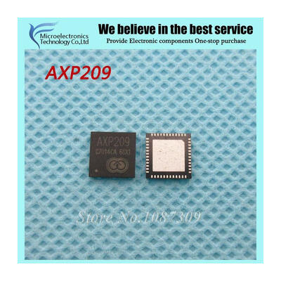 5PCS free shipping AXP209 QFN-48 Enhanced single Cell Li-Battery&Power System Management IC new original
5PCS free shipping AXP209 QFN-48 Enhanced single Cell Li-Battery&Power System Management IC new original