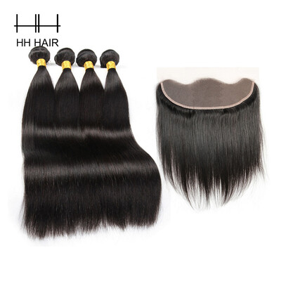 Malaysian Straight Hair 4 Bundles With Lace Frontal Closure Malaysian Virgin Hair With Closure Straight Human Hair
Malaysian Straight Hair 4 Bundles With Lace Frontal Closure Malaysian Virgin Hair With Closure Straight Human Hair