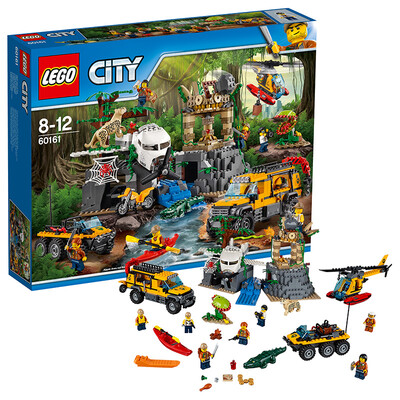 LEGO CITY SERIES 7 -12-year-old Jungle Mobile Laboratory 60160 Children's Building Blocks LEGO
LEGO CITY SERIES 7 -12-year-old Jungle Mobile Laboratory 60160 Children's Building Blocks LEGO