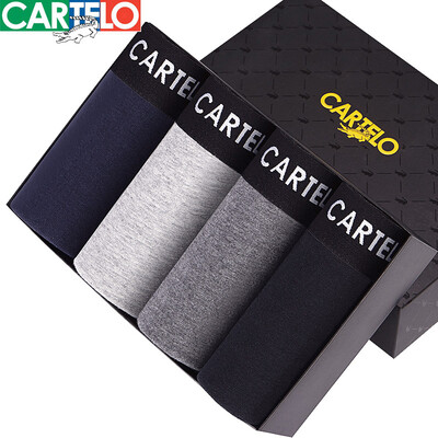 CARTELO men&39s underwear comfortable breathable flat pants cotton waist pants male 4 gift box 185110
CARTELO men&39s underwear comfortable breathable flat pants cotton waist pants male 4 gift box 185110
