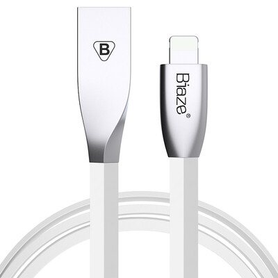 BIAZE Apple 876 Data Cable Zinc Alloy 12m White Cell Phone Charger Line Power Cord iPhone5 6s 7 Plus 8 X New iPad Air Mini K8
BIAZE Apple 876 Data Cable Zinc Alloy 12m White Cell Phone Charger Line Power Cord iPhone5 6s 7 Plus 8 X New iPad Air Mini K8