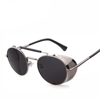 Steam punk men and women personalized double beam metal sunglasses retro circular sunglasses as gift for men and women
Steam punk men and women personalized double beam metal sunglasses retro circular sunglasses as gift for men and women