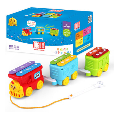 Di Gao (DIGO) combo drag the Xylophone music instrument music trains 0-1-3-year-old baby children early childhood toys DG3744
Di Gao (DIGO) combo drag the Xylophone music instrument music trains 0-1-3-year-old baby children early childhood toys DG3744