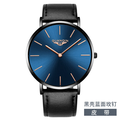 GUANQIN Brand Luxury Simple Design Ultra Thin Mesh Band Quartz Watch Men Business Waterproof Steel Wristwatch relogio masculino
GUANQIN Brand Luxury Simple Design Ultra Thin Mesh Band Quartz Watch Men Business Waterproof Steel Wristwatch relogio masculino