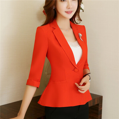 Work Wear Jacket Half Sleeve Notched Coat Blazer 2017 Casual Feminino Girl plus size women clothing ladies Vogue office top
Work Wear Jacket Half Sleeve Notched Coat Blazer 2017 Casual Feminino Girl plus size women clothing ladies Vogue office top