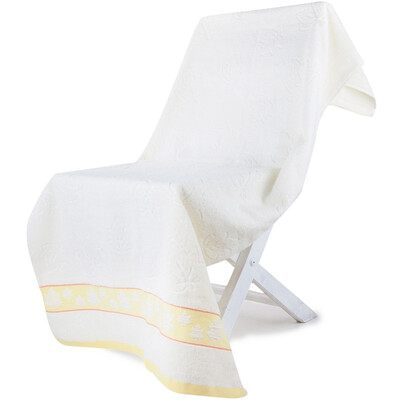 Sanli pure cotton satin file maple leaf large bath towel 70x140cm soft&comfortable bath towel yellow satin
Sanli pure cotton satin file maple leaf large bath towel 70x140cm soft&comfortable bath towel yellow satin