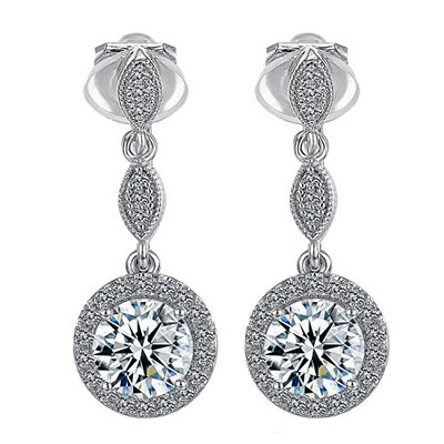 Yoursfs Clip On Earrings Crystal Rhinestone Silver Plated Teardrop Pear Shaped Dangle Clip Earrings
Yoursfs Clip On Earrings Crystal Rhinestone Silver Plated Teardrop Pear Shaped Dangle Clip Earrings