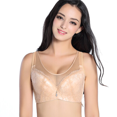Xia Weifang thin bra chest-style thin cup large size underwear anti-light quilted cotton cup breathable gather adjustment type ladies bra 8770 skin color D75
Xia Weifang thin bra chest-style thin cup large size underwear anti-light quilted cotton cup breathable gather adjustment type ladies bra 8770 skin color D75