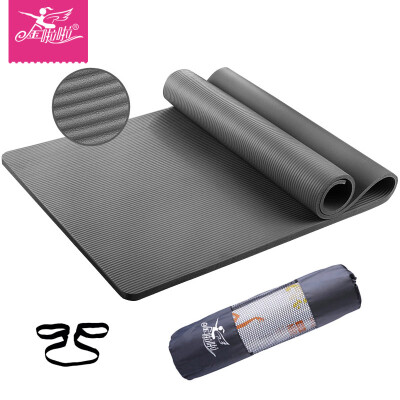 Gold la la 185cm * 80cm * 15mm widening thickening fitness mat anti-skid sports yoga mat gray
Gold la la 185cm * 80cm * 15mm widening thickening fitness mat anti-skid sports yoga mat gray