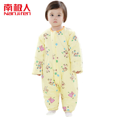Antarctic Nanjiren baby sleeping bag autumn&winter warm newborn baby thickened legs anti-kick was light yellow 75CM
Antarctic Nanjiren baby sleeping bag autumn&winter warm newborn baby thickened legs anti-kick was light yellow 75CM